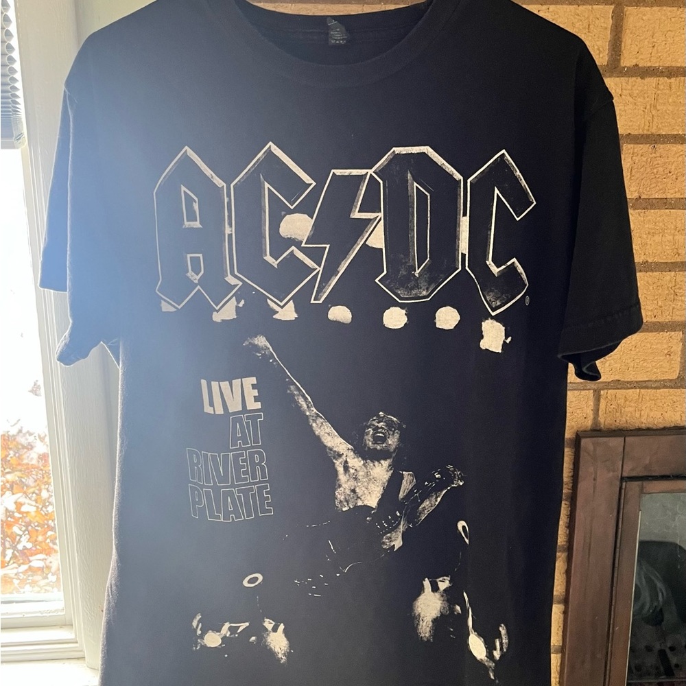 Vintage AC/DC band t shirt